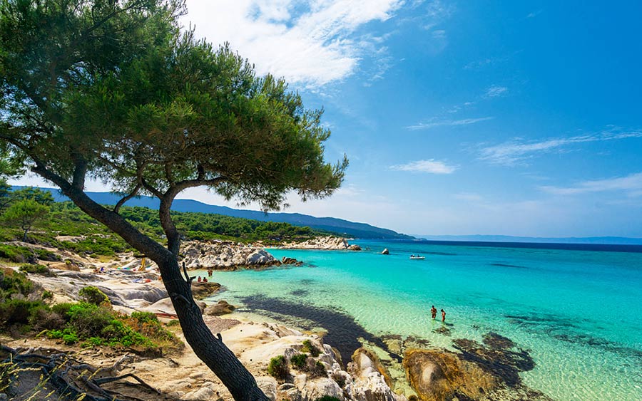 Yacht charter in Chalkidiki (Halkidiki), northern Aegean, Greece