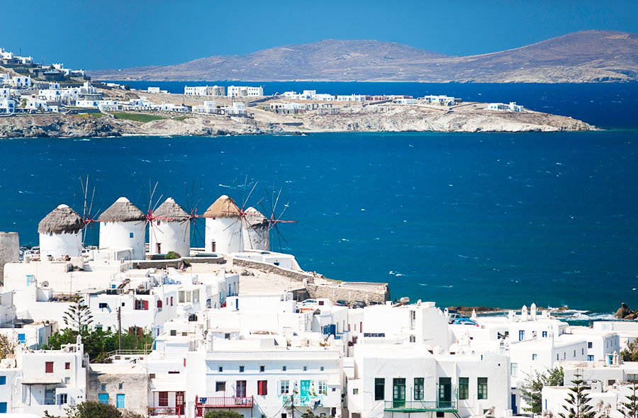 Yacht charter in the Cyclades islands, Aegean Sea, Greece