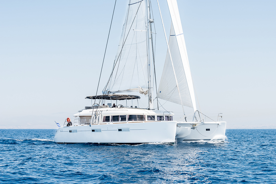 Charter Lagoon 46 · SELENE · from Preveza, Cleopatra Marina Image deck