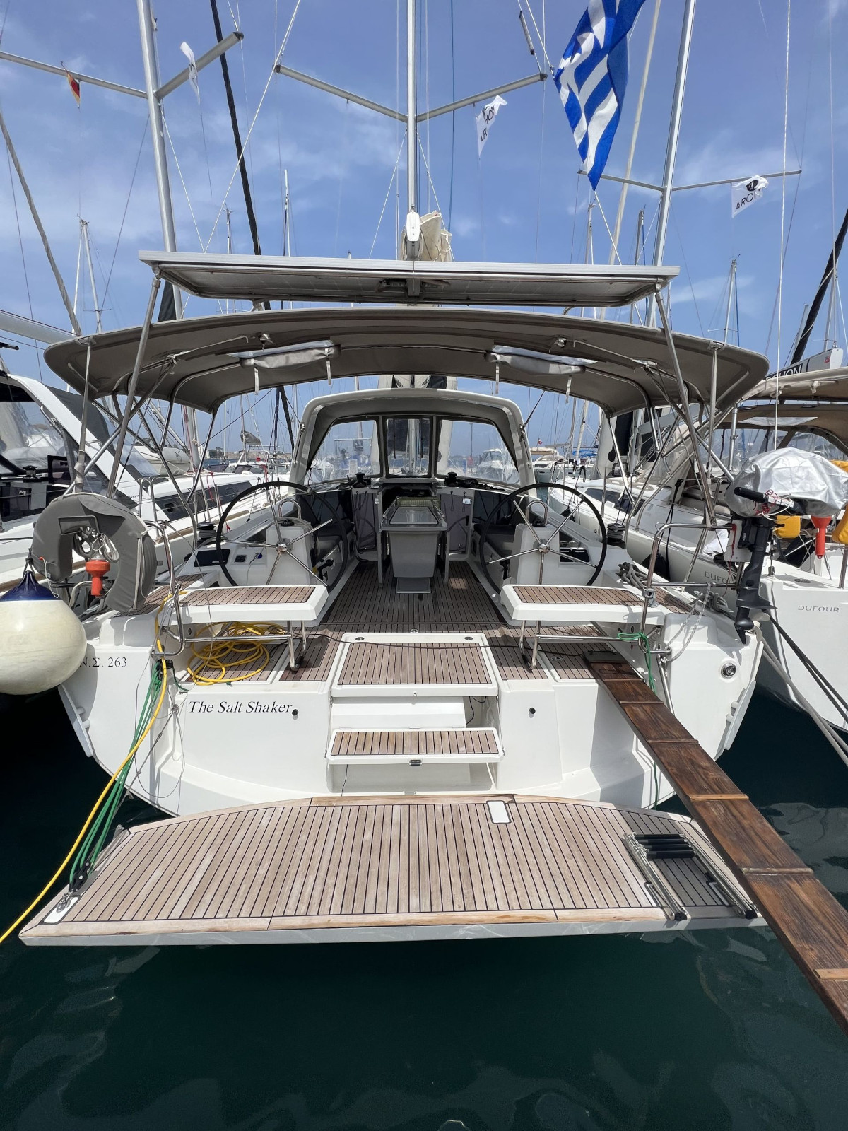 Ενοικίαση Oceanis 41.1 · SALT SHAKER  · από Κως, Μαρίνα Image deck