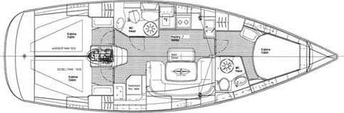 Ενοικίαση Bavaria 39 Cruiser · ANASTASIA · από Πόρτο Κουφό Λιμένας Image layout