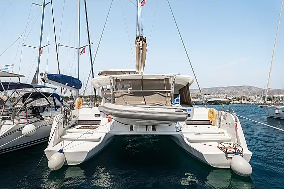 Ενοικίαση Lagoon 42 · ANEMI · από Αθήνα, Άλιμος Μαρίνα Image deck