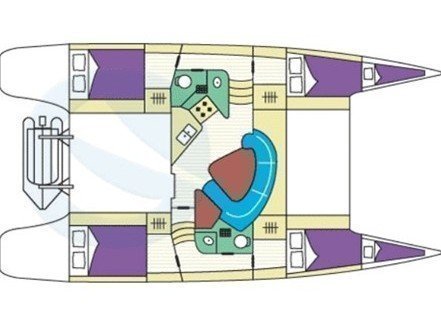 Charter Lavezzi 40  · VICTORIA  · from Porto Carras, Marina Image layout
