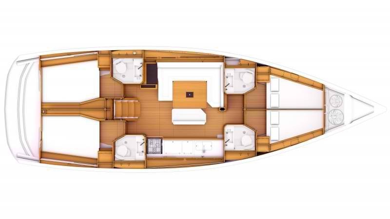 Ενοικίαση Sun Odyssey 469 · VEGAS · από Νέα Πέραμος, Λιμένας Image layout