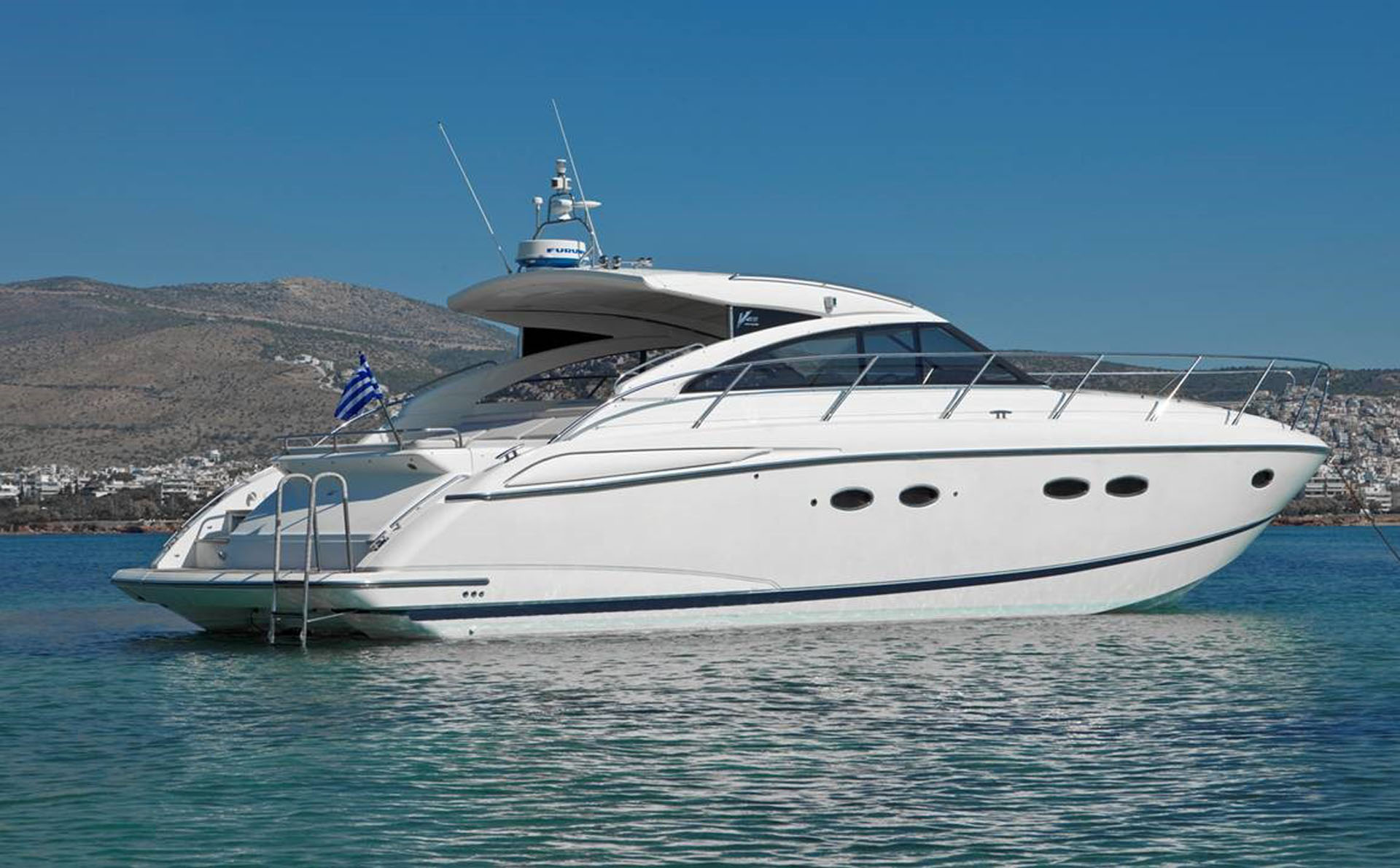Princess 47   Charter in Greece  Image deck