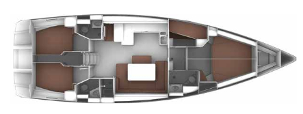 Bavaria Cruiser 51  Ενοικίαση στην Ελλάδα  Image layout